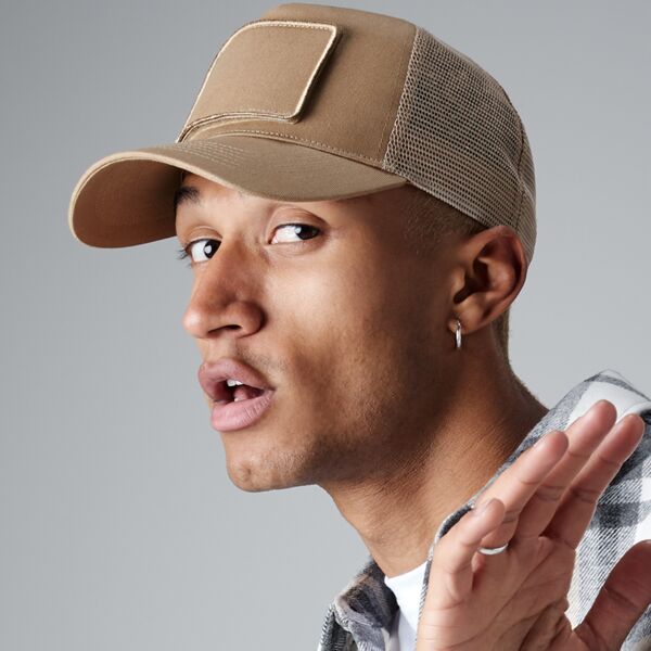 Beechfield Patch Snapback Trucker Cap Thumbnail