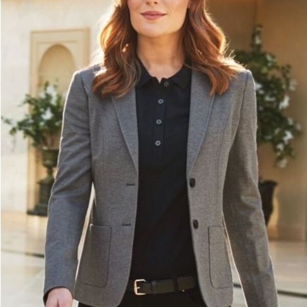 Jersey Stretch Libra Slim Fit Jacket Thumbnail