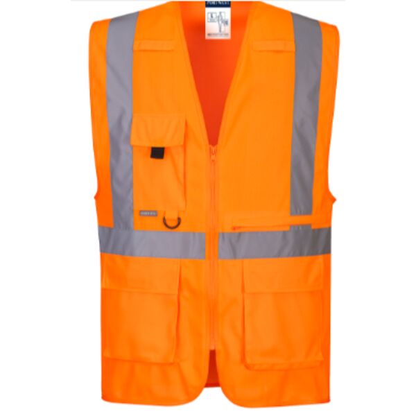 Hi-Vis Tablet Pocket Executive Vest Thumbnail