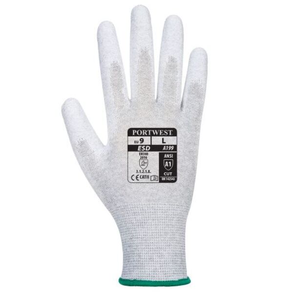 Antistatic PU Palm Gloves ESD Thumbnail